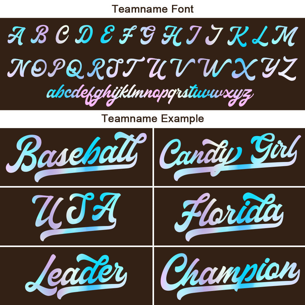 Camiseta de béisbol marrón personalizada con diseño bordado Camisetas de béisbol de hip hop personalizadas