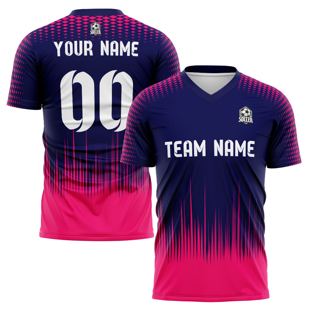 custom soccer uniform jersey kids adults personalized set jersey shirt navy