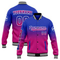 Chaqueta universitaria personalizada estilo Letterman para hombres-mujeres y jóvenes Royal&Rose