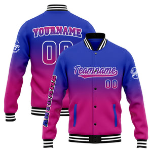Chaqueta universitaria personalizada estilo Letterman para hombres-mujeres y jóvenes Royal&Rose