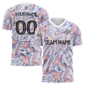 custom soccer uniform jersey kids adults personalized set jersey shirt white
