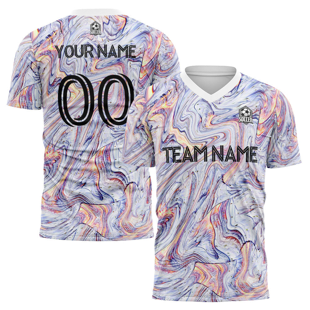 custom soccer uniform jersey kids adults personalized set jersey shirt white