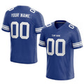 custom authentic football jersey royal-white mesh