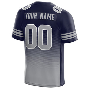custom authentic gradient fashion football jersey white-royal-black