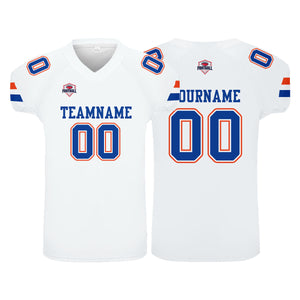 Camiseta de fútbol personalizada con nombre y número del equipo impresos