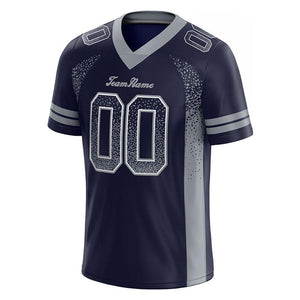 team custom authentic drift fashion football jersey white-orange mesh