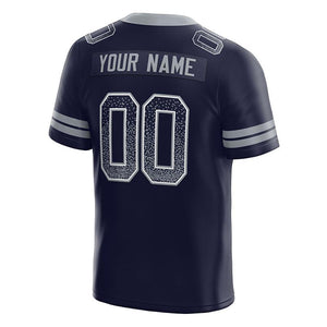 team custom authentic drift fashion football jersey white-orange mesh