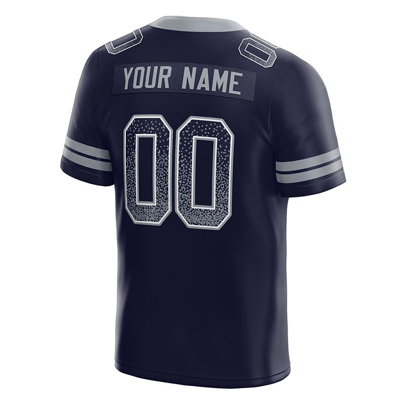 team custom authentic drift fashion football jersey white-orange mesh