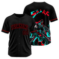 Uniformes de béisbol personalizados Shark-Black&Red de alta calidad para adultos y niños & optimizados para el rendimiento