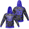 Sudadera con capucha degradada personalizada para hombre-mujer-niña o niño Imprime tu logotipo-nombre y número