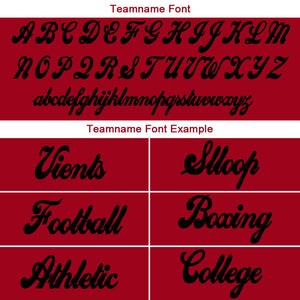 custom authentic split fashion football jersey red-white mesh