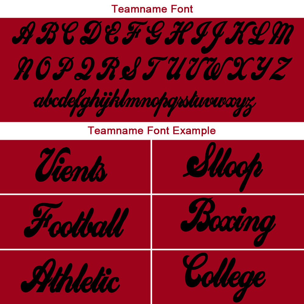 custom authentic split fashion football jersey red-white mesh