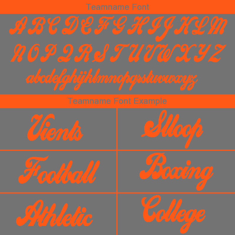 custom authentic drift fashion football jersey black-orange mesh