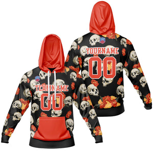 Sudadera con capucha degradada personalizada para hombre-mujer-niña o niño Imprime tu logotipo-nombre y número