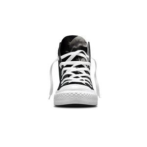 Zapatillas de lona de media caña-diseño único que resalta el carisma personal