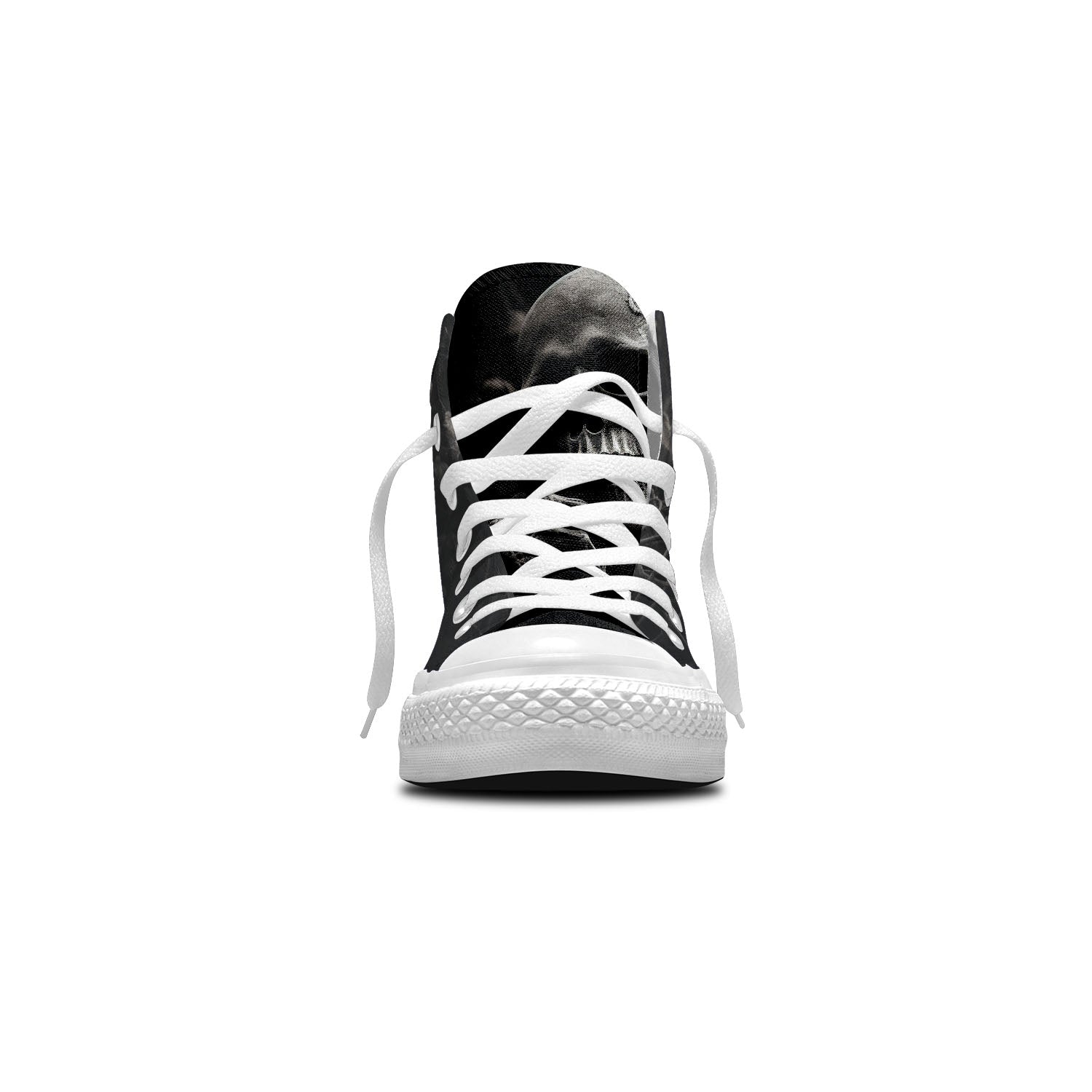 Zapatillas de lona de media caña-diseño único que resalta el carisma personal