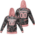 Sudadera con capucha degradada personalizada para hombre-mujer-niña o niño Imprime tu logotipo-nombre y número
