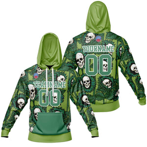 Sudadera con capucha degradada personalizada para hombre-mujer-niña o niño Imprime tu logotipo-nombre y número