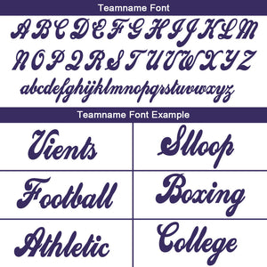 custom authentic gradient fashion football jersey purple-yellow