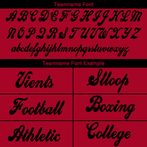 custom authentic gradient fashion football jersey gold-red