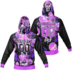 Sudadera con capucha degradada personalizada para hombre-mujer-niña o niño Imprime tu logotipo-nombre y número