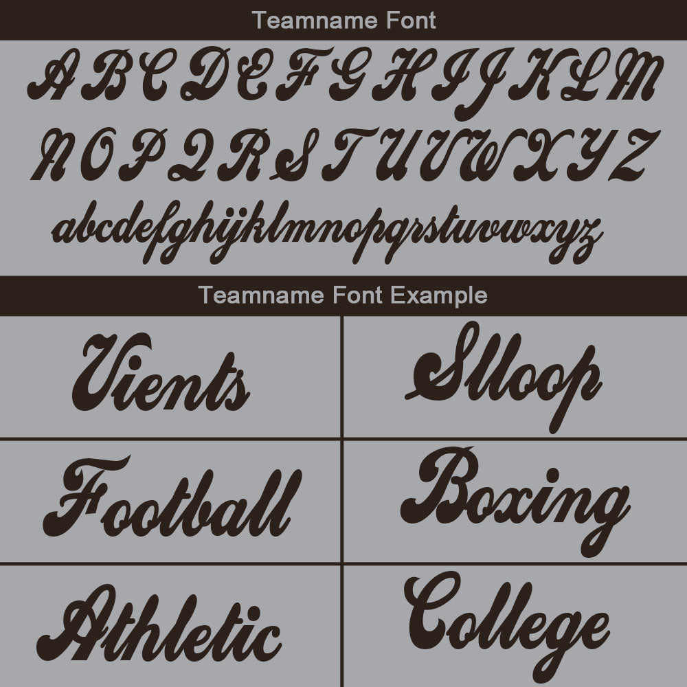 custom authentic gradient fashion football jersey brown-orange-white