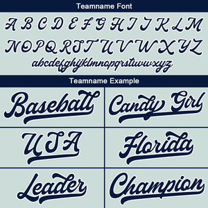 Camiseta de béisbol azul con dise?o personalizado estampado completo