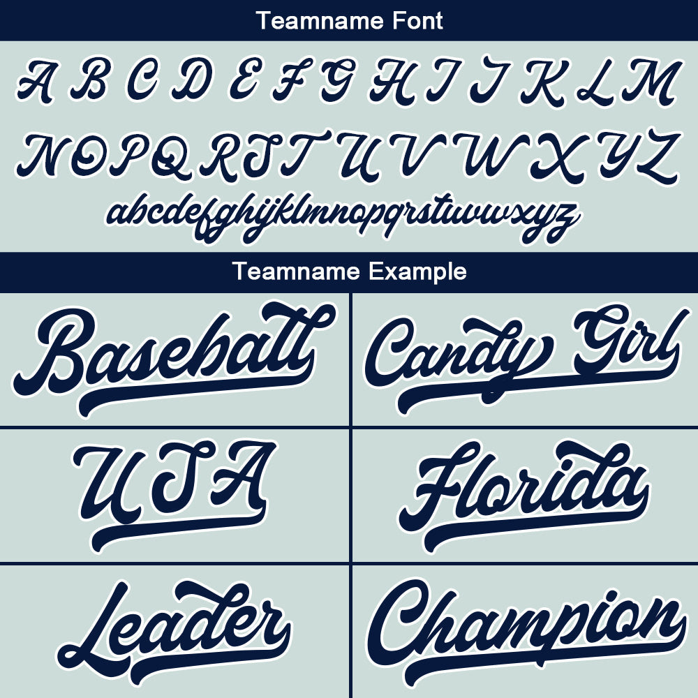 Camiseta de béisbol azul con dise?o personalizado estampado completo