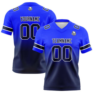 Camisetas de fútbol personalizadas con degradado-nombre-número y logotipo para adultos-niños y equipos
