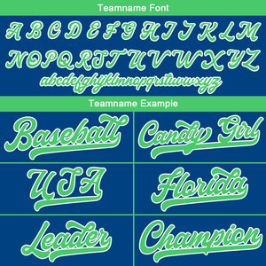 Camiseta de béisbol personalizada con diseño bordado & estilo hip hop & color verde azulado