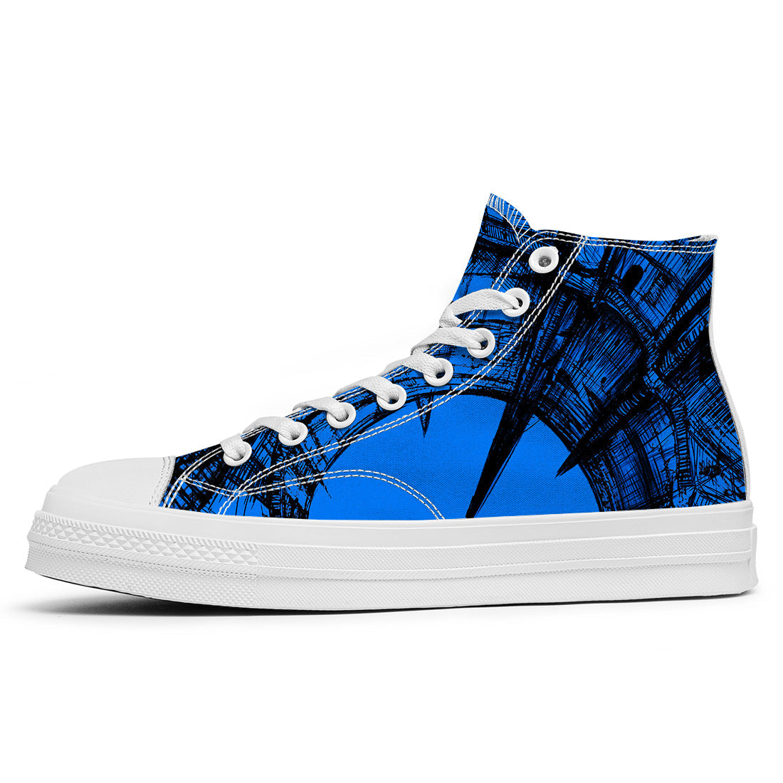 Realza tu estilo con zapatillas de lona de media caña para hombre y mujer