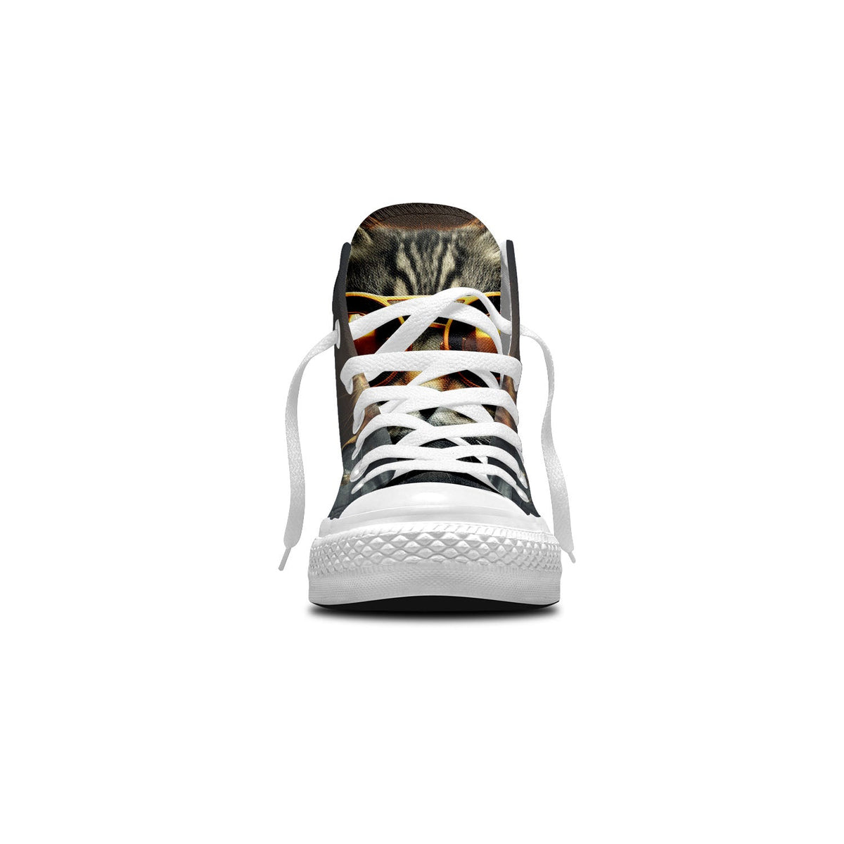 Cool Cat Canvas: Libera tu estilo con estas zapatillas de lona de media caña para hombre y mujer