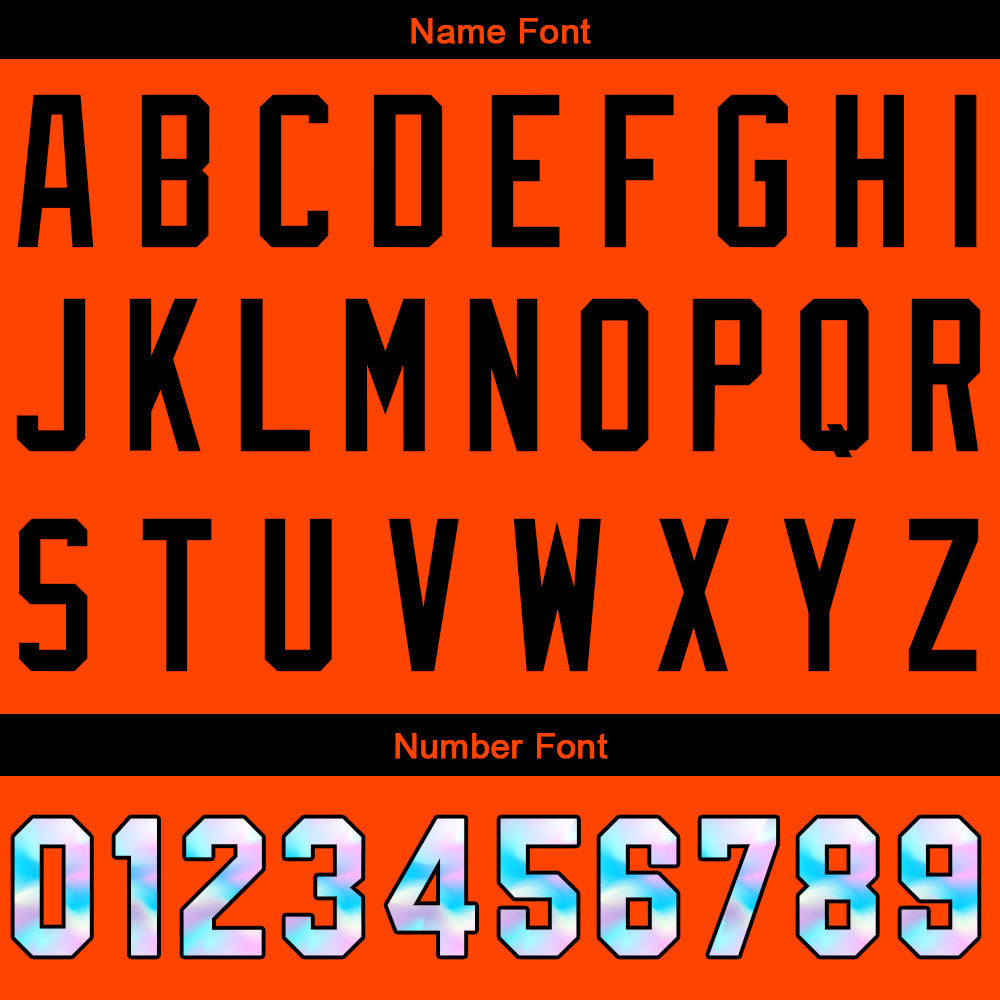 Camiseta de béisbol naranja personalizada con diseño bordado Camisetas de béisbol de hip hop personalizadas