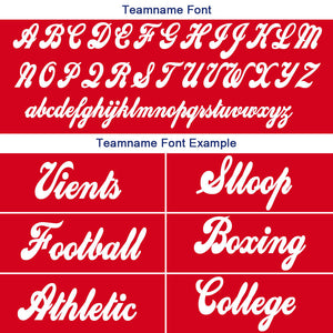 custom authentic drift fashion football jersey red-royal
