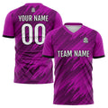 Conjunto personalizado de camiseta y jersey rosa para niños y adultos