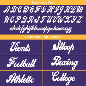 custom authentic split fashion football jersey purple-yellow-white mesh