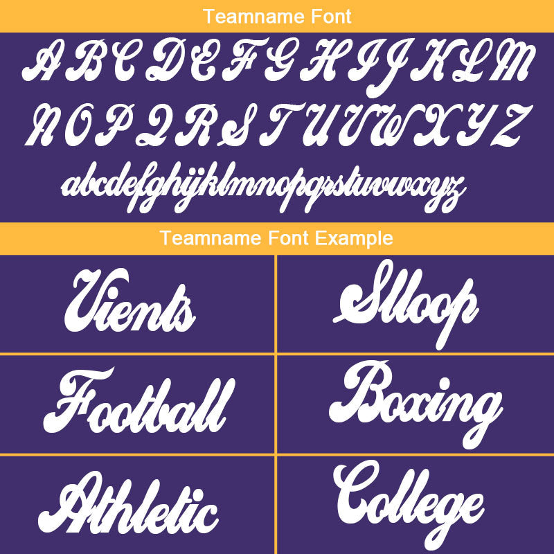 custom authentic split fashion football jersey purple-yellow-white mesh