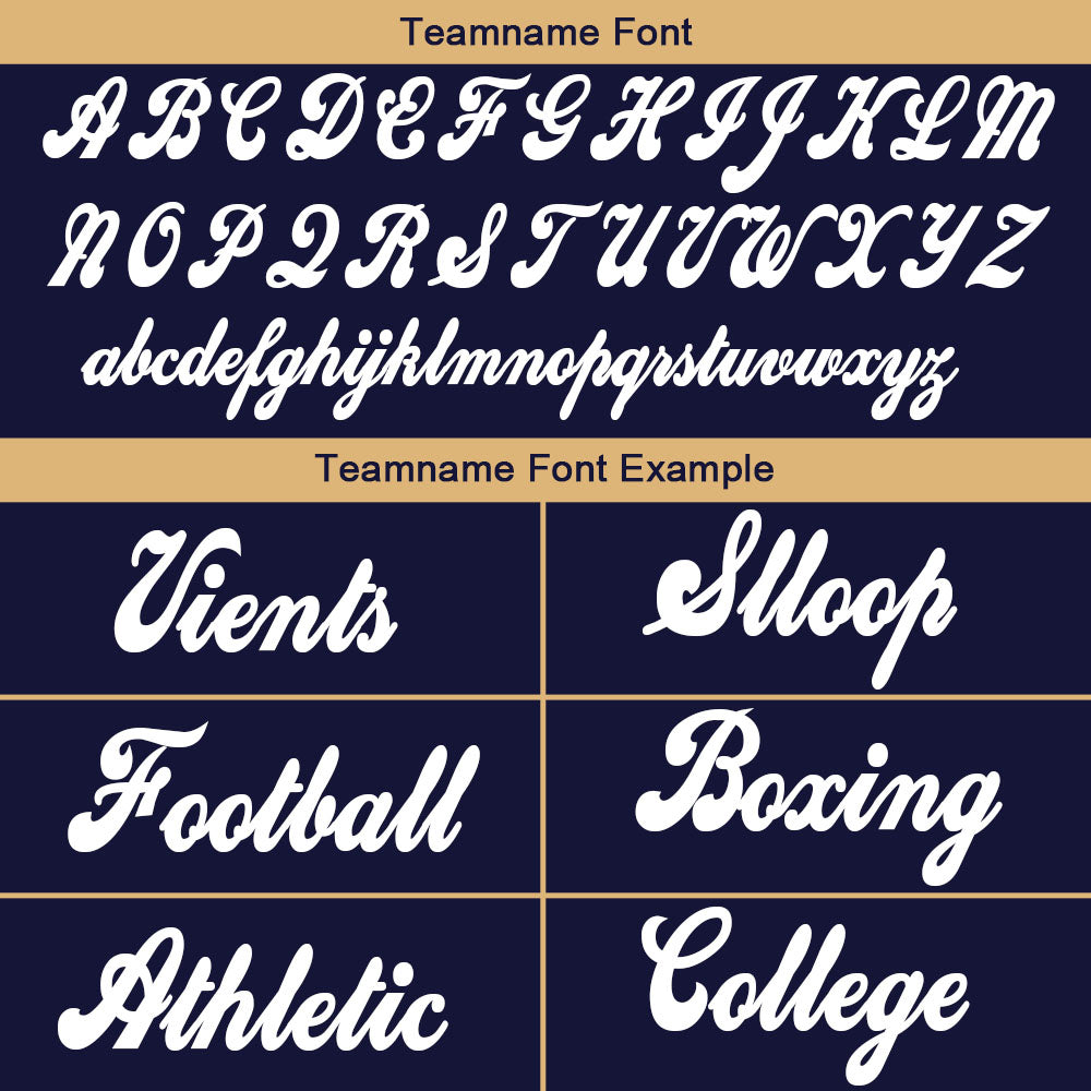 custom authentic gradient fashion football jersey gold-navy