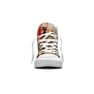Resalta tu estilo con las zapatillas de lona de media caña para hombre y mujer Cat