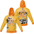 Sudadera con capucha degradada personalizada para hombre-mujer-niña o niño Imprime tu logotipo-nombre y número