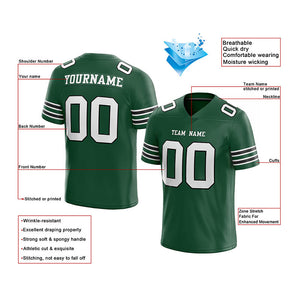 customized authentic football jersey white blue-black mesh