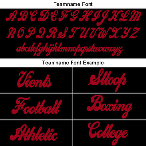 custom authentic split fashion football jersey red-white mesh