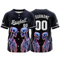 Camiseta de béisbol personalizada para hombres mujeres ni?os y jóvenes con bordados e impresión plateada