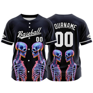 Camiseta de béisbol personalizada para hombres mujeres ni?os y jóvenes con bordados e impresión plateada
