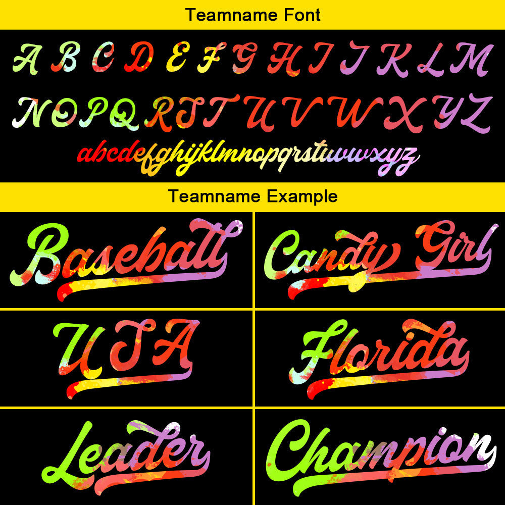 Camisetas de béisbol negras personalizadas con diseño bordado y estilo hip hop