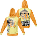 Sudadera con capucha degradada personalizada para hombre-mujer-niña o niño Imprime tu logotipo-nombre y número