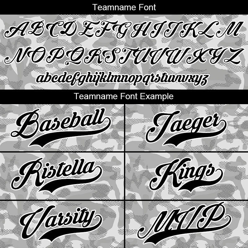 custom full print design authentic gray camouflage baseball jersey