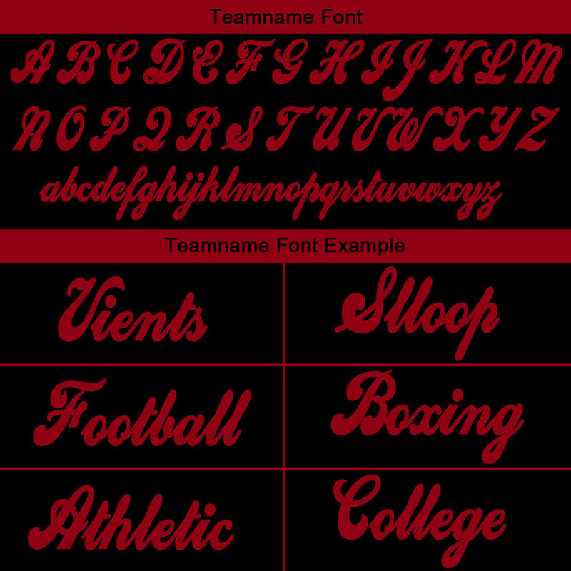 custom authentic drift fashion football jersey black-red mesh