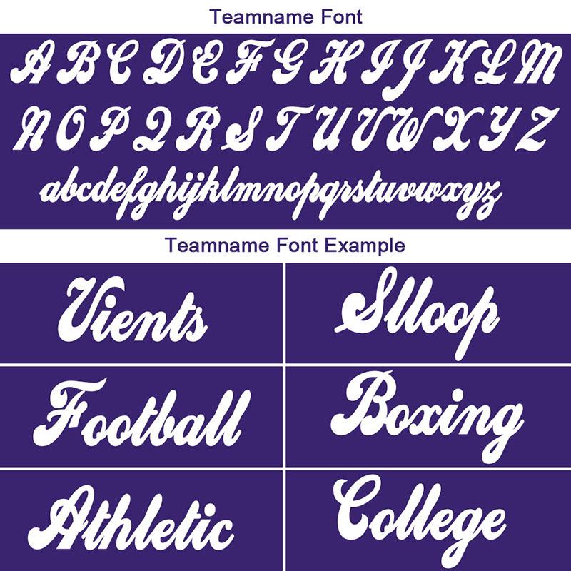 custom authentic gradient fashion football jersey purple-black-white mesh