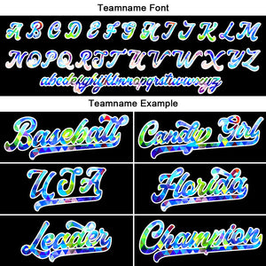 Camisetas de béisbol negras personalizadas con diseño bordado y estilo hip hop
